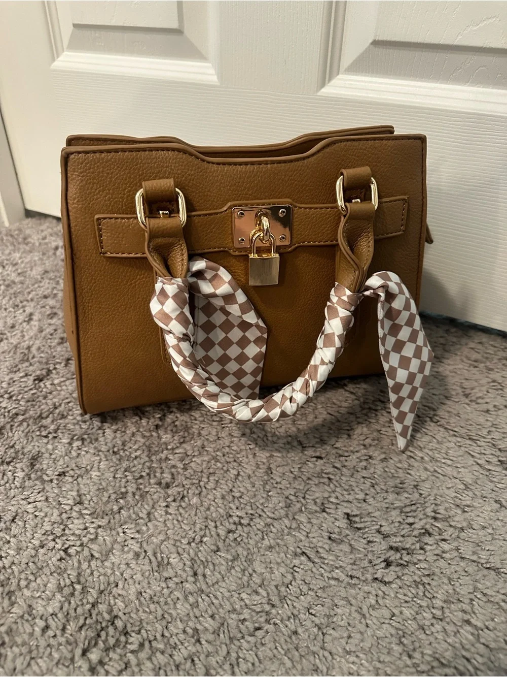 La Terre Fashion top-handle satchel bag (vegan) NWT